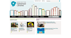 Desktop Screenshot of gatesheadlibraries.com